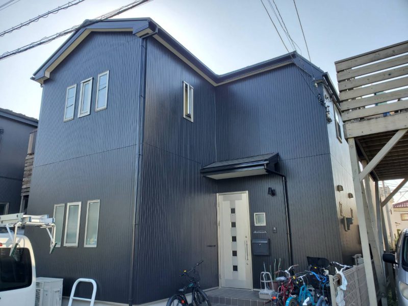 茅ヶ崎市 M様邸 外壁・屋根・付帯部塗装・バルコニー防水工事