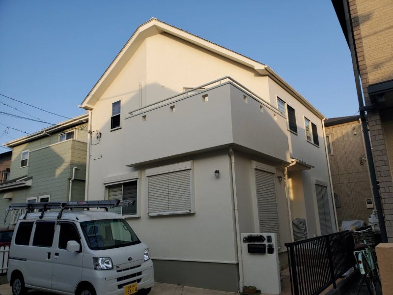 茅ヶ崎市 S様邸 外壁・屋根・付帯部塗装・バルコニー防水工事