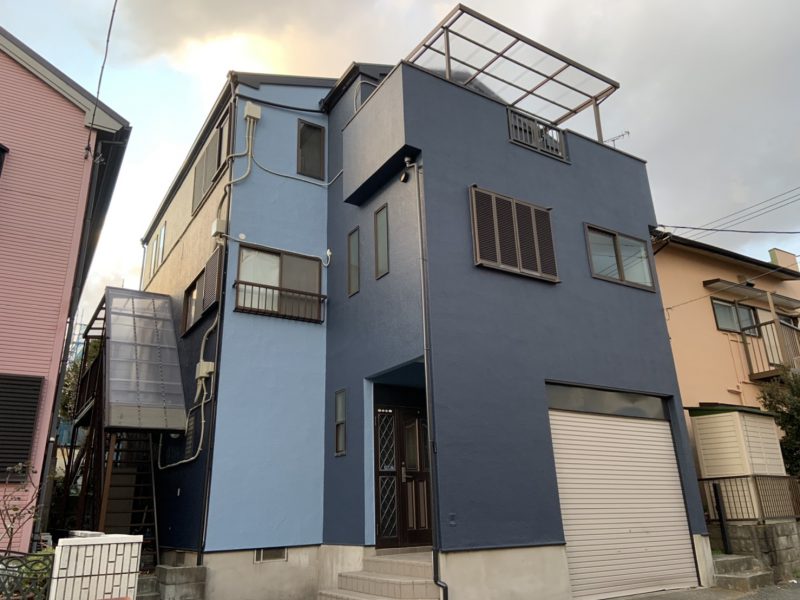 藤沢市 T様邸 外壁屋根塗装工事