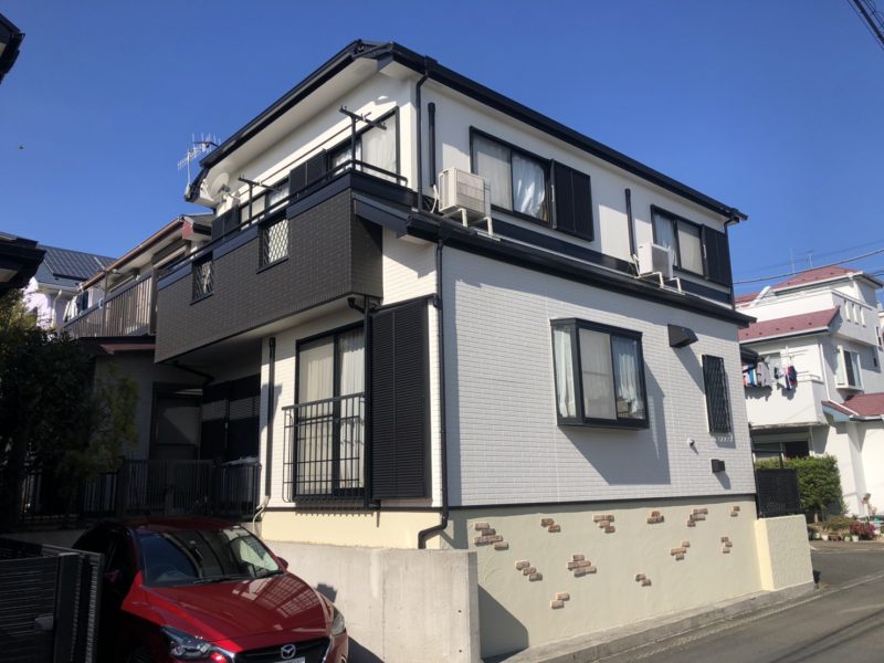茅ヶ崎市 K様邸 外壁・屋根・付帯部塗装・バルコニー防水工事