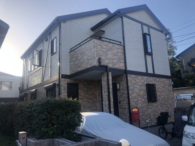 藤沢市 T様邸 外壁・屋根塗装・コーキング・バルコニー防水工事