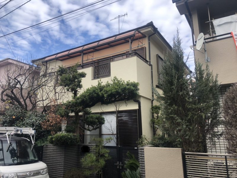 茅ヶ崎市 K様邸 外壁・バルコニー塗装工事