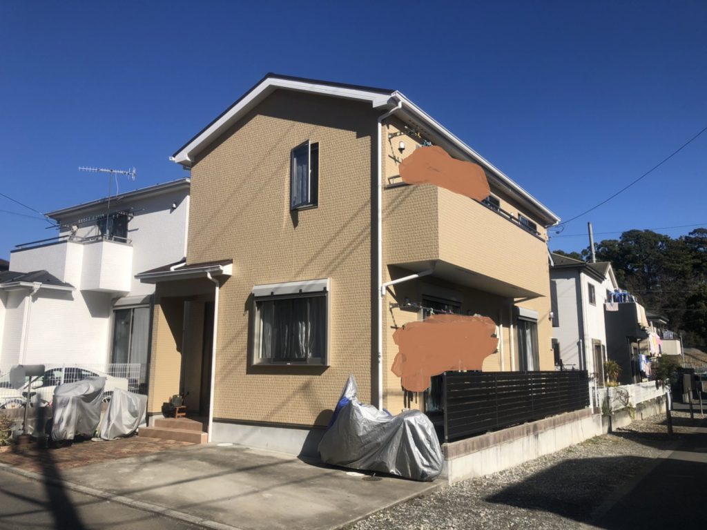 茅ヶ崎市 I様邸外壁塗装シーリング工事