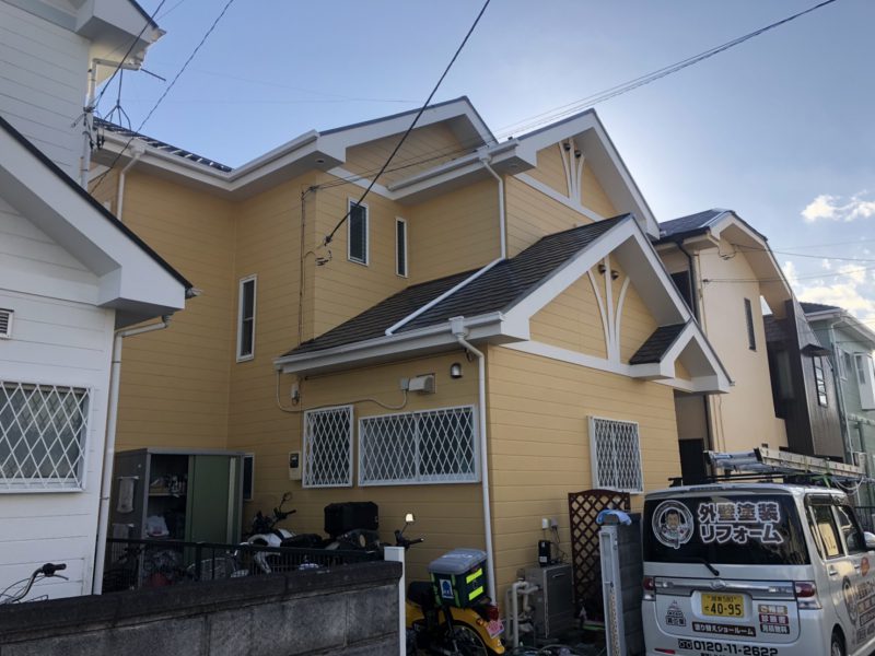 茅ヶ崎市 M様邸 外壁・屋根・付帯部塗装・バルコニー防水工事