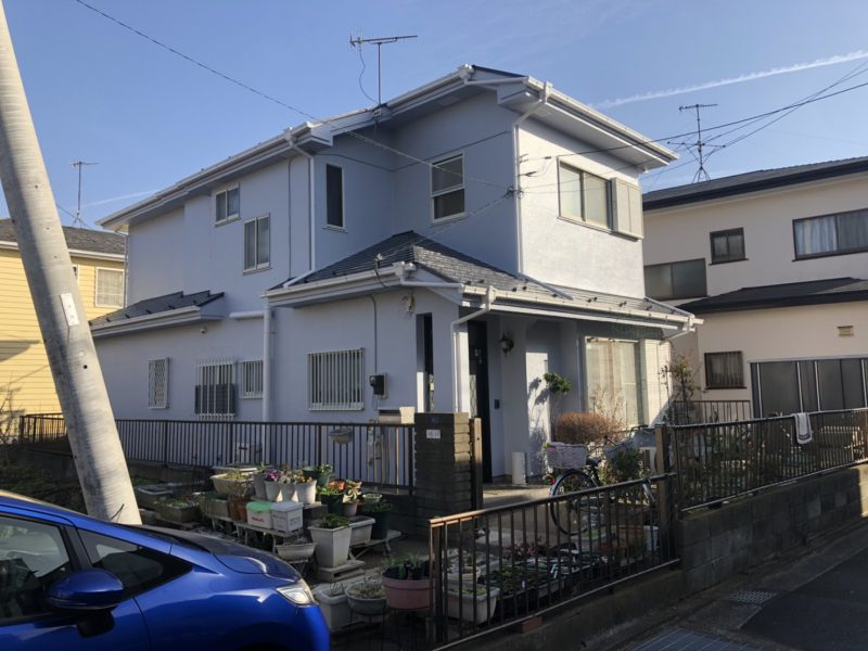 茅ヶ崎市 M様邸 外壁・屋根・付帯部分塗装工事