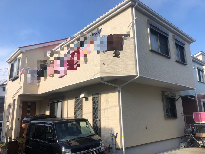 茅ヶ崎市 F様邸 外壁・屋根・付帯部塗装・バルコニー防水工事