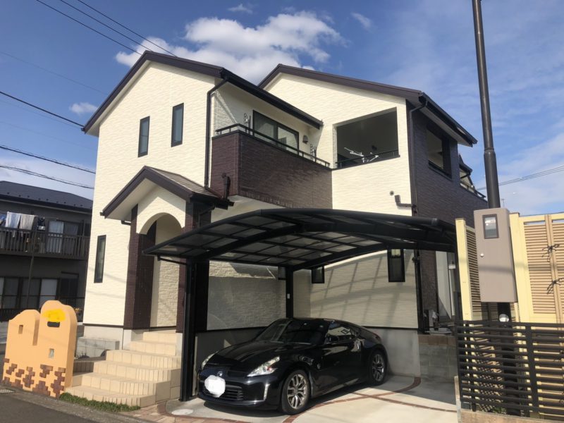 茅ヶ崎市 I様邸 外壁・屋根・付帯部塗装・バルコニー防水工事