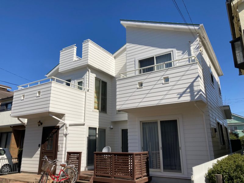 藤沢市 M様邸 外壁・屋根・付帯部塗装・バルコニー防水工事