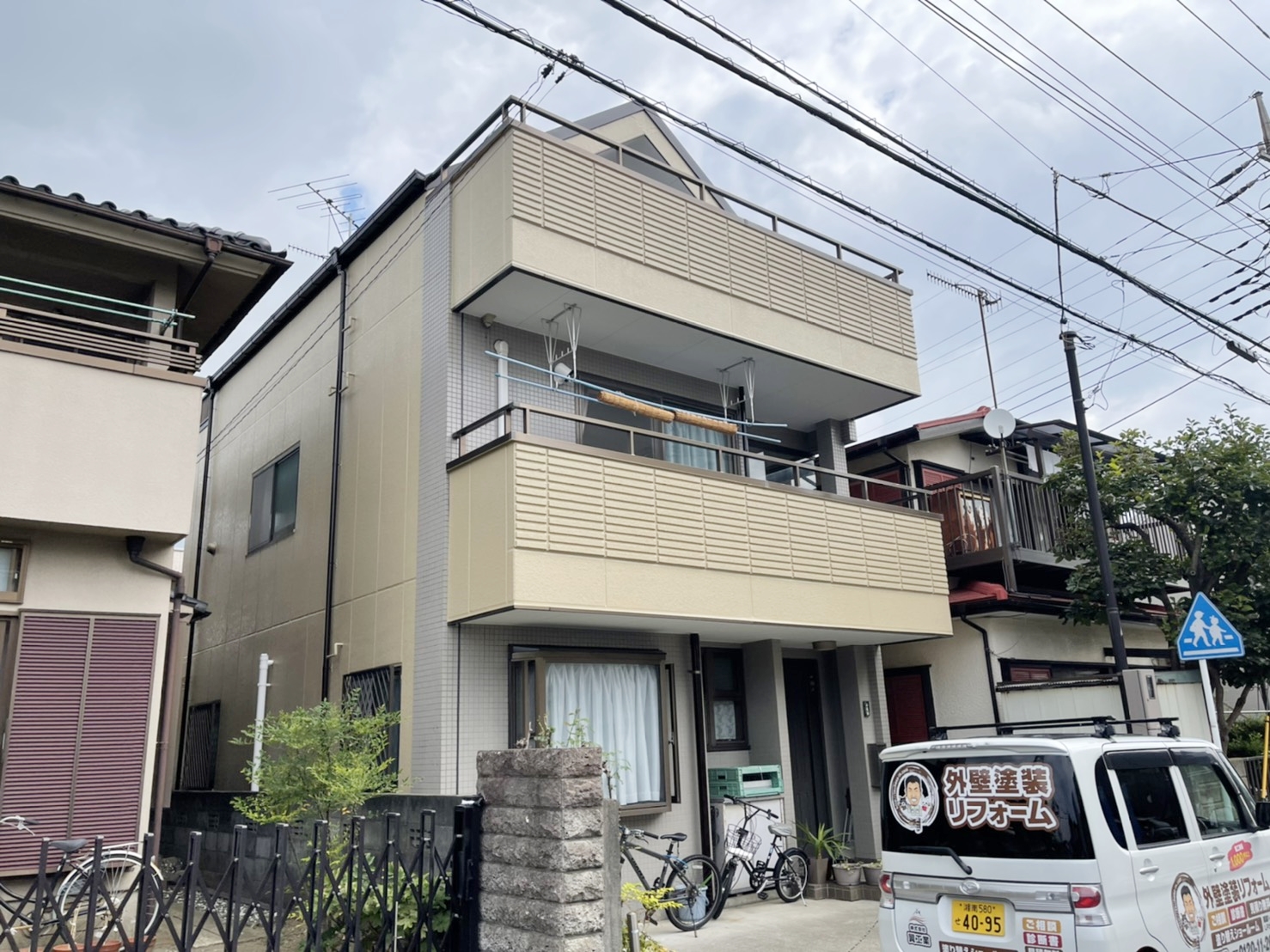 外壁・屋根・付帯部塗装・バルコニー防水工事