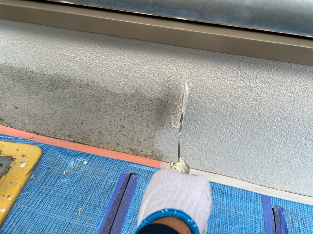 基礎上塗り一回目。